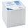 Wedo Zettelbox Kunststoff 9,5 x 9,5 x 9,5 cm Transparent