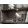 Massivmoebel24 Vitrine Akazie 105 x 45 x 204 cm Grau