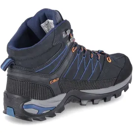 CMP Rigel Mid WP Herren B.Blue/Flash Orange 42
