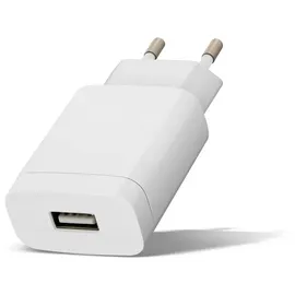 forcell USB Ladegerät 2A QC 3.0 Schnellladegerät Netzteil | Weiß