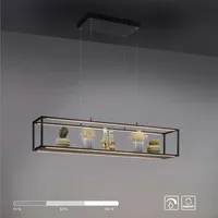 MY HOME LED Pendelleuchte »Cashel«, 4 flammig, Leuchtmittel LED-Board