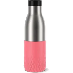 Emsa Trinkflasche BLUDROP sleeve Coral