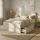 Homestyle4u Polsterbett 120 x 200 cm Beige