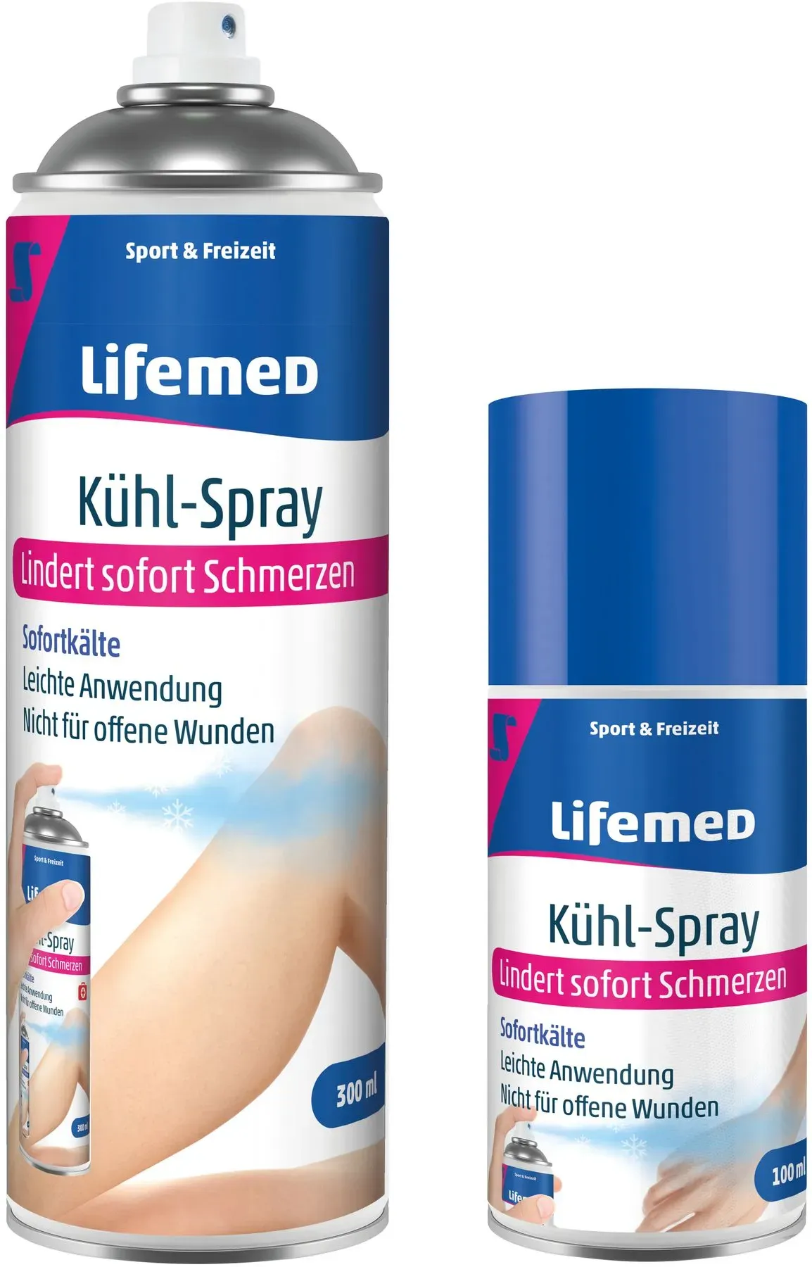 Lifemed Kühlspray 100 ml lindert sofort Schmerzen