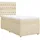 vidaXL Boxspringbett 90 x 190 cm Creme