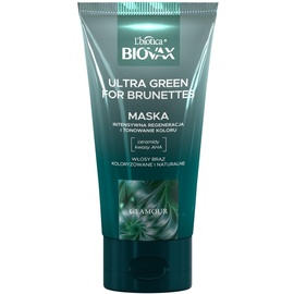 Biovax Glamour Ultra Green for Brunettes Haarmaske, 150ml