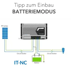 Epever IT-NC G3 MPPT-Laderegler 60A 200V 12/24/36/48VDC