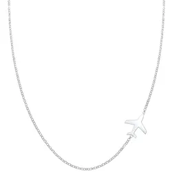 Elli Flugzeug Travel Erbskette Trend 925 Silber Ketten   Damen 