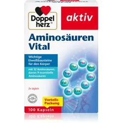 Doppelherz Amino-acids Vital Kapseln mit Aminosäuren 100 KAP