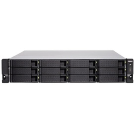 QNAP NAS Rack (2U) Ethernet/LAN Schwarz