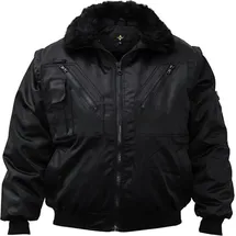 Korntex Pilot Jacket Unisex Schwarz XXL
