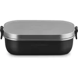 Le Creuset Lunchbox 900ml schwarz matt