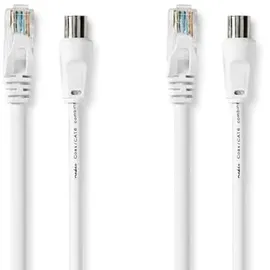 Nedis Koaxial- und Cat6-Kombikabel 3,00 m