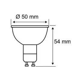 Paulmann LED-Pflanzenlampe Wachstum 230V GU10 3,5W 1100K Wachstumslicht