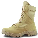 LUDEY Taktische Militärstiefel Herren Leichte Bequeme Einsatzstiefel Atmungsaktive Kampfstiefel Springerstiefel Arbeitsstiefel Beige 38EU - 38 EU