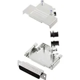 Encitech D45ZK25-HDP44-K 6355-0013-03 D-SUB Stiftleisten-Set 45° Polzahl: 44 Lötkelch 1 Set