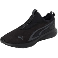 Puma Unisex All-Day Active Slipon Sneaker, Black-Dark Shadow