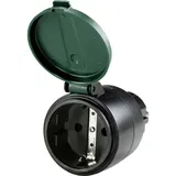 Sygonix Funksteckdose 2300 W Grün/Schwarz