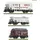 Fleischmann 3-tlg. Set: Gedeckte Güterwagen der DRB 6660148 N