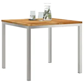 vidaXL Gartentisch 90 x 90 x 74,5 cm Braun