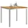 vidaXL Gartentisch 90 x 90 x 74,5 cm Braun