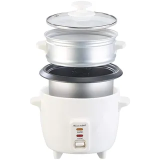Rosenstein & Söhne Mini-Reiskocher schwarz 0,5 l