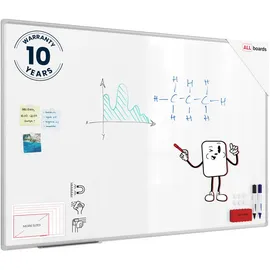 ALLboards Whiteboard 100 x 150 cm Weiß