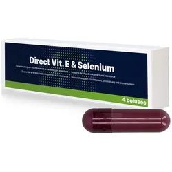 Direct Vitamin E & Selenium 4x105g - Bolus für Rinder