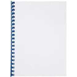 GBC Plastikbinderücken 4028238 DIN A4 14mm blau 100 St./Pack.
