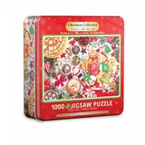 eurographics s.r.o. EUROGRAPHICS Puzzle Weihnachtstisch in Puzzledose, 1000 Puzzleteile bunt