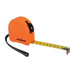 Rollbandmaß in Signalfarbe 5 m x 19 mm
