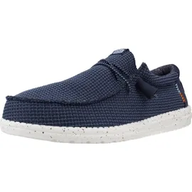 HEYDUDE Hey Dude Wally Sport Mesh Schuhe Herren, blau 44 EU