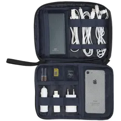 Rivacase Travel Organizer für Powerbank, Kabel, Adpater etc., schwarz