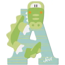 Sevi Holzbuchstabe A Alligator