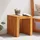 vidaXL Beistelltisch Braun Teak 43 x 36 x 40 cm