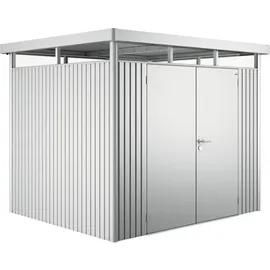 Biohort HighLine H3 2,57 x 2,17 m silber-metallic Doppeltür