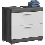 INOSIGN Siena 2 Schubkästen 60 x 56 x 34 cm weiß