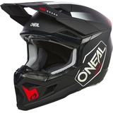O'Neal Oneal 3SRS Hexx, schwarz/weiß/roter Motocross Helm, schwarz-weiss-rot, Größe M