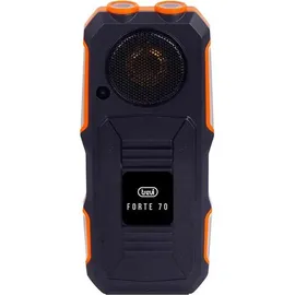 Trevi Forte 70 Arbeitstelefon, Stoßfest, Lange Akkulaufzeit, Robustes Smartphone mit 2,4" LCD-Display, Einfache Bedienung, Doppelte Taschenlampe, Leistungsstarker Lautsprecher, Wireless, Kamera