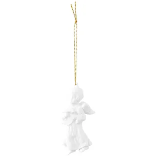 porzellanmanufaktur unterweissbach Weihnachtsanhänger Singender Engel - Porzellanmanufaktur Unterweissbach - Christbaumschmuck Porzellan
