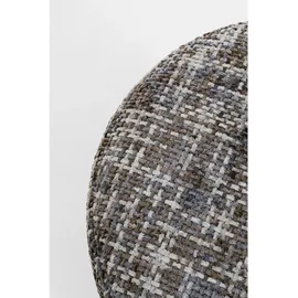 Kare Hocker Berry High Polyester 39 x 47 x 39 cm Silber/Dunkelgrau