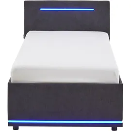 Meise Möbel Circle Polsterbett mit LED Beleuchtung