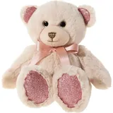 heunec gmbh&co. kg plüsch spielwarenfabrik Heunec - Friends4ever - Pearlie Taupie mit rosé Schleife Teddy 18cm