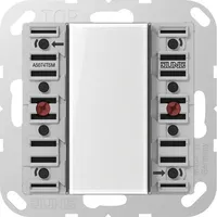 Jung A5074TSM KNX Tastsensor-Modul Standard, 4fach, F50, Serie AS/A