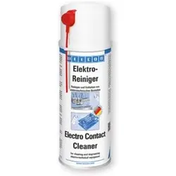 WEICON Elektroreiniger, Reiniger für elektrotechnische oder mechanische Bauteile, 400 ml, farblos, transparent