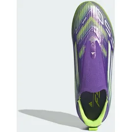 adidas F50 League Laceless FG/MG Purple Rush / Cloud White / Lucid Lemon 28