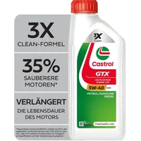 Castrol GTX 5W-40 15F686 5W-40 1,0 l