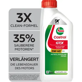 Castrol GTX 5W-40 15F686 5W-40 1,0 l
