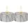 Star Trading Flamme Marble Teelichter 6 cm grau 2 St.