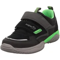 Superfit Jungen Storm Sneaker, Schwarz Grün 0000, 31 EU
